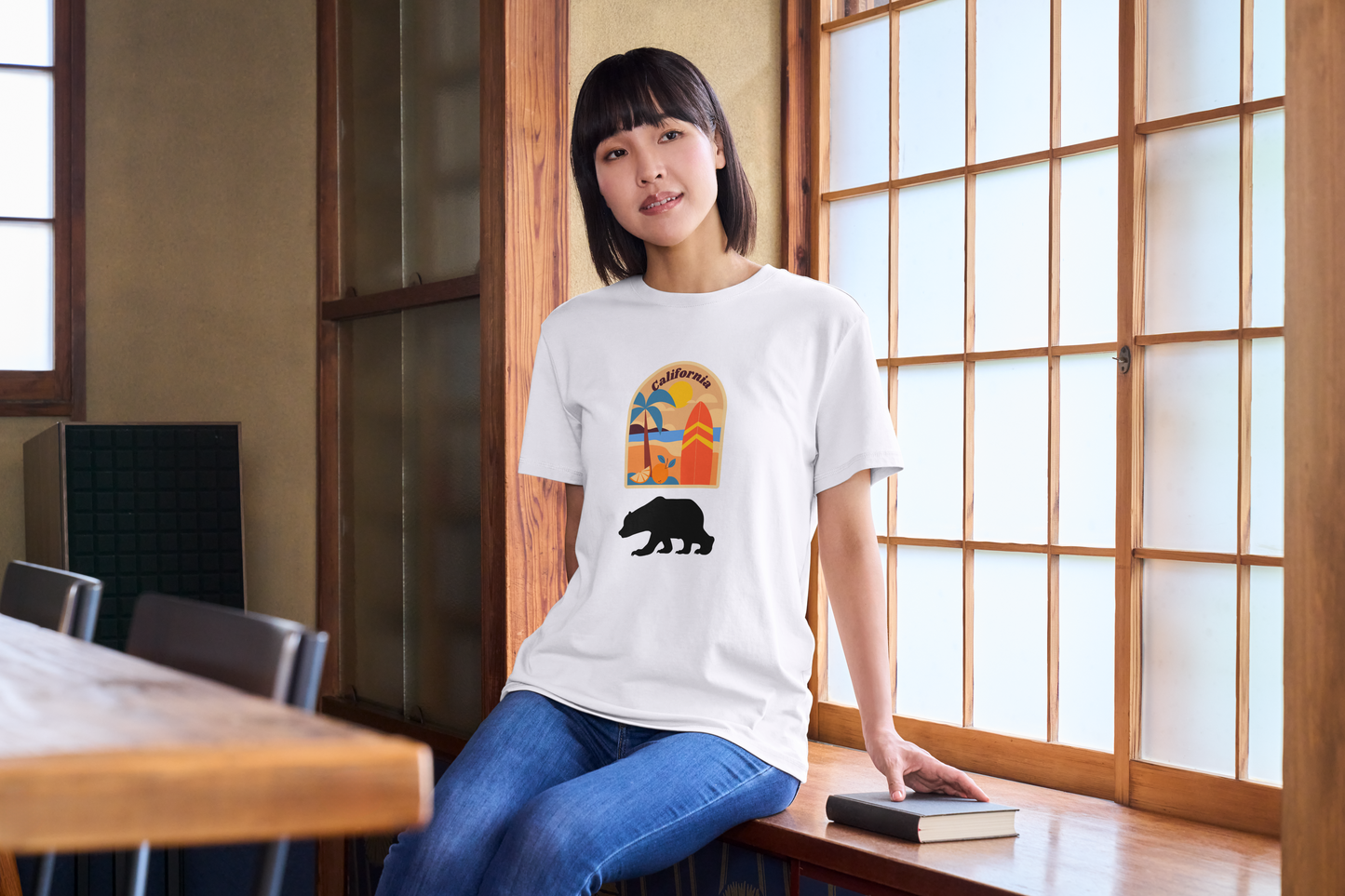 california surfer t-shirt